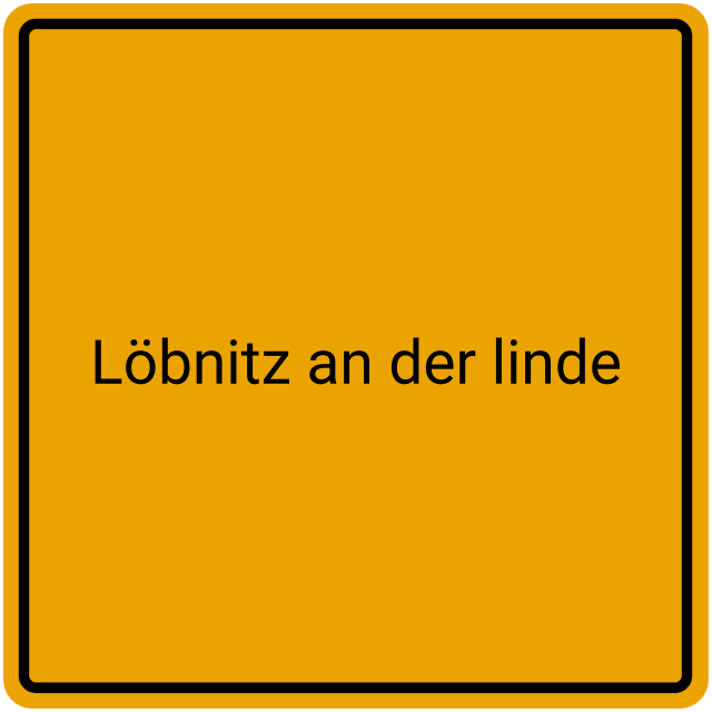 Meldebestätigung Löbnitz an der Linde